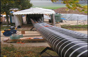 Agruline Piping Systems Rehabilitation of Drinking Water Pipeline LONSEE-HALZHAUSEN