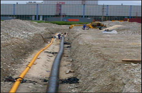 Agruline Piping Systems BMW is using AGRU piping and fitting systems in construction stage VII