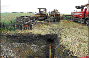 Agruline Piping Systems Trenchless installation of a drinking water pipeline