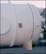 Semifinished ECTFE - FRP Reactor Vessel